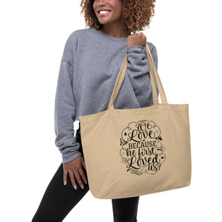 He 1st Love Us Organic Cotton Tote