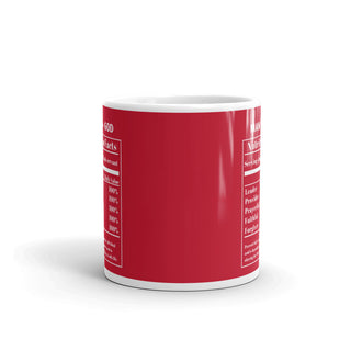 MOG glossy mug - red